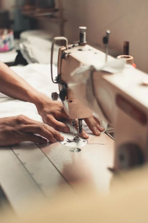 image of a sewing machine